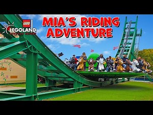 Mia's Riding Adventure Off Ride at Legoland Windsor Resort [4K]