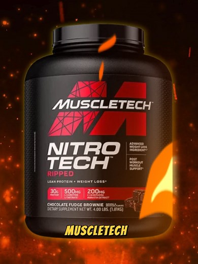 MuscleTech NitroTech Ripped: Transform Your Fitness Journey