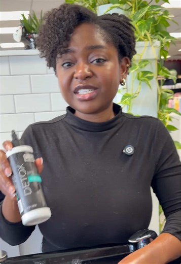 Part 1 | Your products aren’t the problem… your buildup is 🫣✨ If water is just sitting on your hair and not absorbing, your products are doing the same thing because buildup is blocking everything from working 🙆‍♀️ That’s where DETOX Gentle Clarifying Shampoo comes in. Powered by apple cider vinegar, and natural ingredients, it gently removes buildup so your hair can receive moisture and your products can do their job 🖤 Once the buildup is gone, you’ll notice softer strands, better absorption