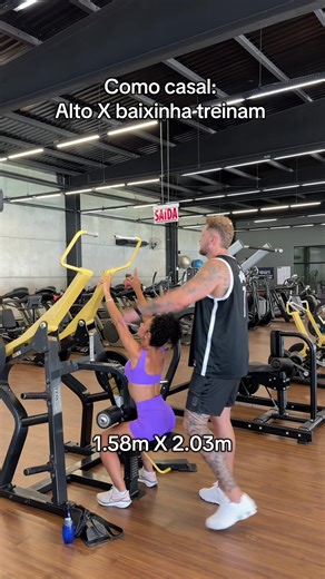 Vida Boa: Alto e Baixinha em Treino de Casal