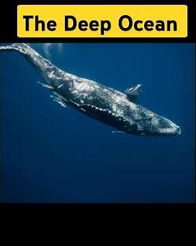 THE DEEP BLUE OCEAN 4K – Swimming with Whales, Rays & Marine Giants#wildlife #shorts