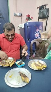 13M views · 10K reactions | Pati ne patni ka machali khaya  #comedy #couplecomedy | Krishna Kumar Zna | Facebook