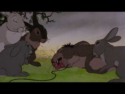 Watership Down 1978 Snare trap 4K HDR