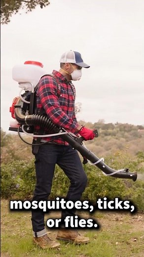 Eliminate Mosquitoes, Ticks, Flies, Mites, and more with Backpack Foggers