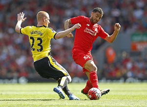 Liverpool fans react on Twitter to Kevin Stewart display against Barcelona