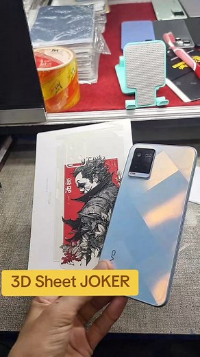 12 reactions | 3D Sheet skin Joker | Usman Mobile Sahiwal | Facebook