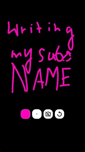 writing my subscribers name part 1