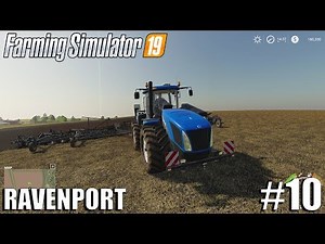 COTTON PLANTING| Ravenport | Timelapse #10 | Farming Simulator 19