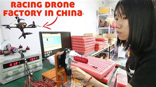 Inside a Racing Drone Factory in China | Never seen footage | Alex Rodriguez
