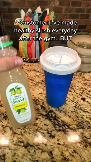 2.9K views · 43 reactions | This cup turns ANYTHING into a Slushy! 磻 ....... | Slushy Cup | Facebook