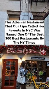 Authentic Albanian Restaurant That Dua Lipa Has Said Is Her Favorite In NYC Was Named One Of The Best 100 Restaurants By The NY Times! Good Selection Of Signature Albanian Grilled Meats But Qebapa Is A Must. Also Must Try The Tave Kosi With Tender Lamb And Albanian Tres Leches. Gorgeous Interior Is Filled With 19th Century Artifacts From Albania 📍 Çka Ka Qëllue - 118 E 31st St, New York, NY 10016 | JonathanChoi1