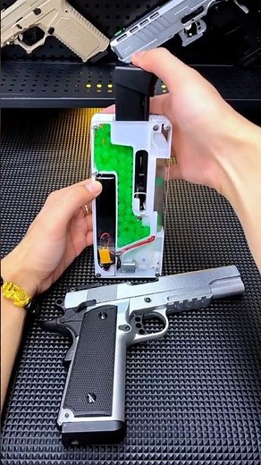 Colt 1911 Toy Gel Blaster Pistol Review 💥 Amazing Power#airsoft #toys