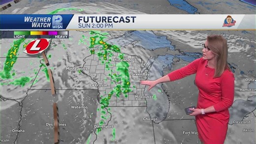 Weather: More clouds Sunday afternoon
