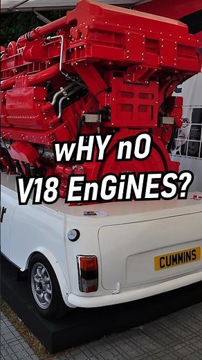wHy Don'T CaRS uSE V18 ENGiNEs?