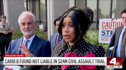 Cardi B cleared of wrongdoing in assault trial