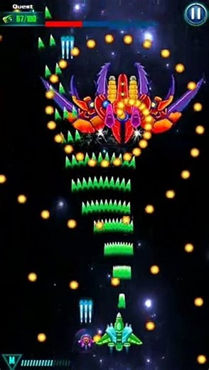galaxy attack Alien shooter level 44
