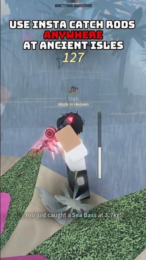 How to get the NEW MEGS SPINE and MEGS FANG in FISCH! #fisch #roblox #robloxedit #fyp