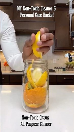 DIY Non-Toxic Cleaner & Personal Care Hacks! #diy #homemade #cleaning #hack