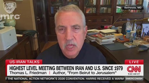 An astounding admission by @TomFriedman . He’d rather see the Iranian people continue to be subjugated by an oppressive, cruel, theocratic, radical Iranian regime if the price of their freedom amounts to a political win for Trump or Netanyahu. To his credit, Friedman at least admits what motivates him and the rest of the left wing media. But what a ridiculous thing to say!