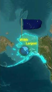 Alaska Is Bigger Than You Think 🤯 Bigger Than Texas, California & Montana Combined!