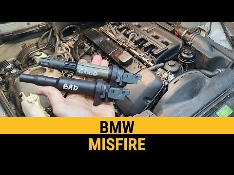 BMW E39 Misfire Diagnosis How to Find & Fix Engine Management Check Light Faulty Coil Issues P1343