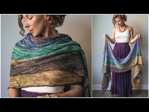 21-Day Knitting Challenge!! SUPER EASY Beginner Shawl Pattern. Are you up for it?