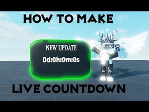 How to make a LIVE COUNTDOWN in Roblox Studio (2024)