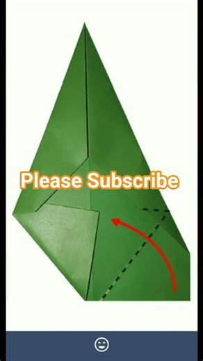 Spear making with origami paper