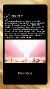 The Most Expensive 25 Seconds in History 🎆💥