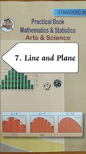 12th math practical 7 Line and Plane HSC Maharashtra Board