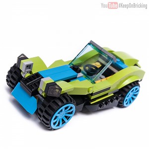 LEGO MOC-12821 31074 Hot Rod (Creator 2018)