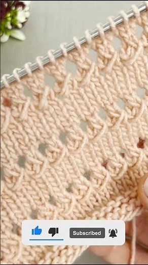 Lernen Sie diesen einfachen Strickstich in Minuten!