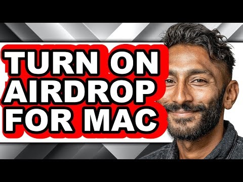 How to Turn on Airdrop for Mac (only Way)