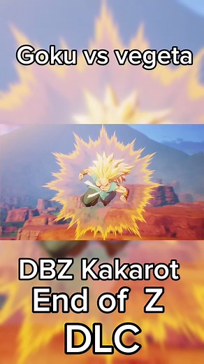 Battle of rivals Goku vs vegeta #viral #foryou #edit #fypシ #goku #vegeta #dragonballzkakarot End OF Z #DLC