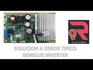 FALLA TIPICA EQUIPO BENELUX INVERTER