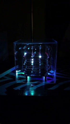 LED 3D Cube Project