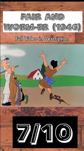 Reviewing Every Looney Tunes #483: "Fair and Worm-er"