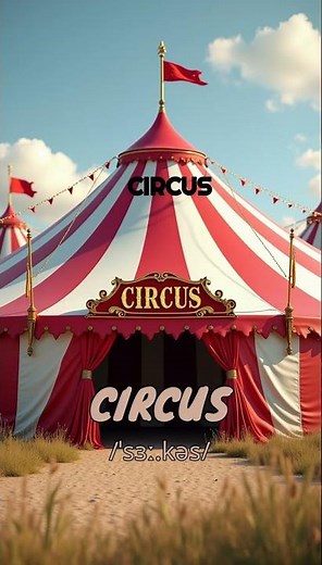 Loopoom English: Learn "Circus" - English Vocabulary & Pronunciation