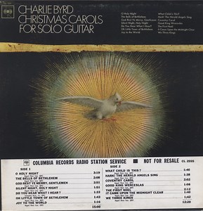 Charlie Byrd - Christmas Carols For Solo Guitar