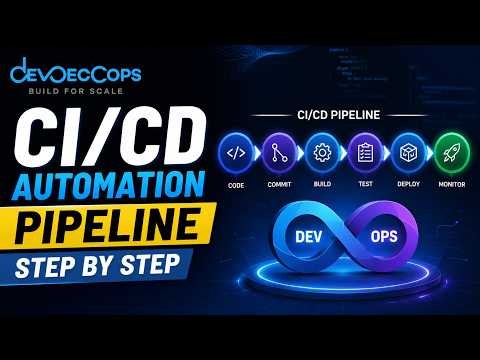 CI/CD Automation Pipeline Step by Step | Jenkins CI/CD Pipeline Automation Tutorial