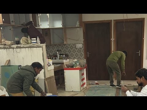 Modular Kitchen Making live , Kitchen manufacturing #live #kitchen #kitchenorganization #interior