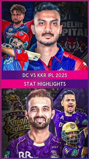 DC vs KKR IPL 2025 Stat Highlights: Kolkata Knight Riders Beat Delhi Capitals By 14 Runs