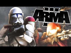 Full-Scale Clone Army LAAT Gunship BRIDGE LANDING in ARMA 3 Clone Wars Operation!
