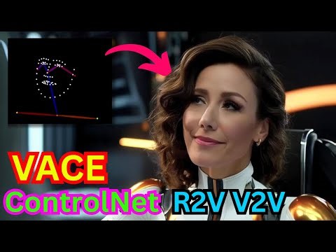 Wan 2.1 VACE ControlNet Video2Video And What Is the Difference With Wan Fun Control?