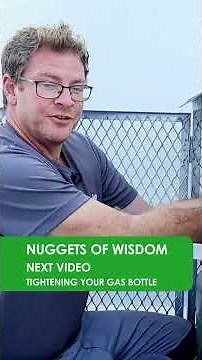 How to LP Gas - Part 2: Opening and tightening a LP gas cylinder