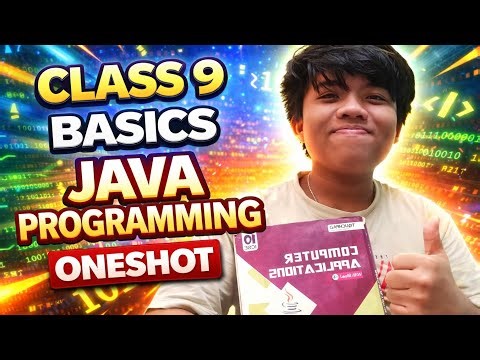 Class 10 ICSE Computer One Shot 💻 | Basics + class 9 basic Java Programming in 1 Video 🚀