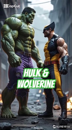 Wolverine vs Hulk 🔥 Brutal Showdown | Marvel Clash of Titans