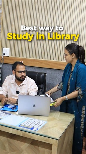 Best way to study in Library #careerbooster #successboost #careergrowth
