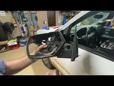 Replacing the Driver Side Mirror on a Chevy Silverado 2014-2018