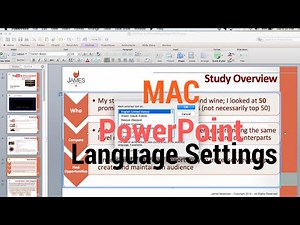 PowerPoint and Language Settings Mac #powerpoint #mac